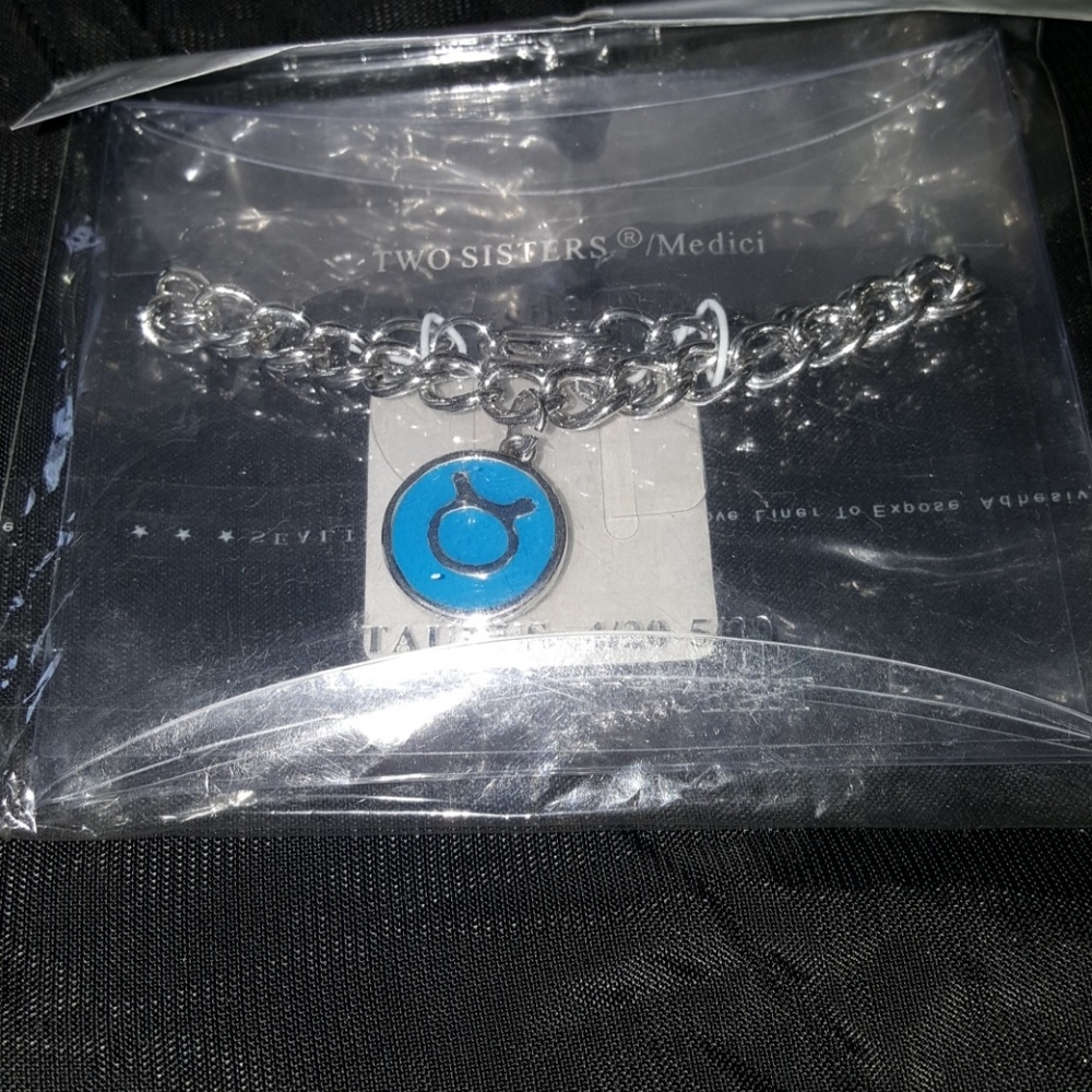 Two Sisters/Medici Taurus Zodiac Charm Bracelet